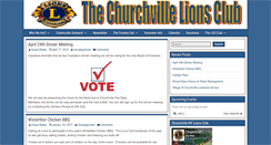 Desktop Screenshot of churchvillelions.org
